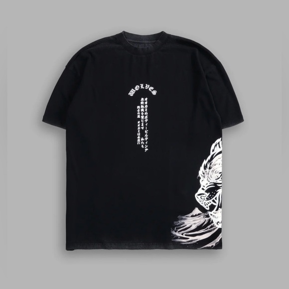 BUSHIDO PART 1 SHINIGAMI “SIDE BY SIDE” OVERSIDE TEE - Picture 2 of 7